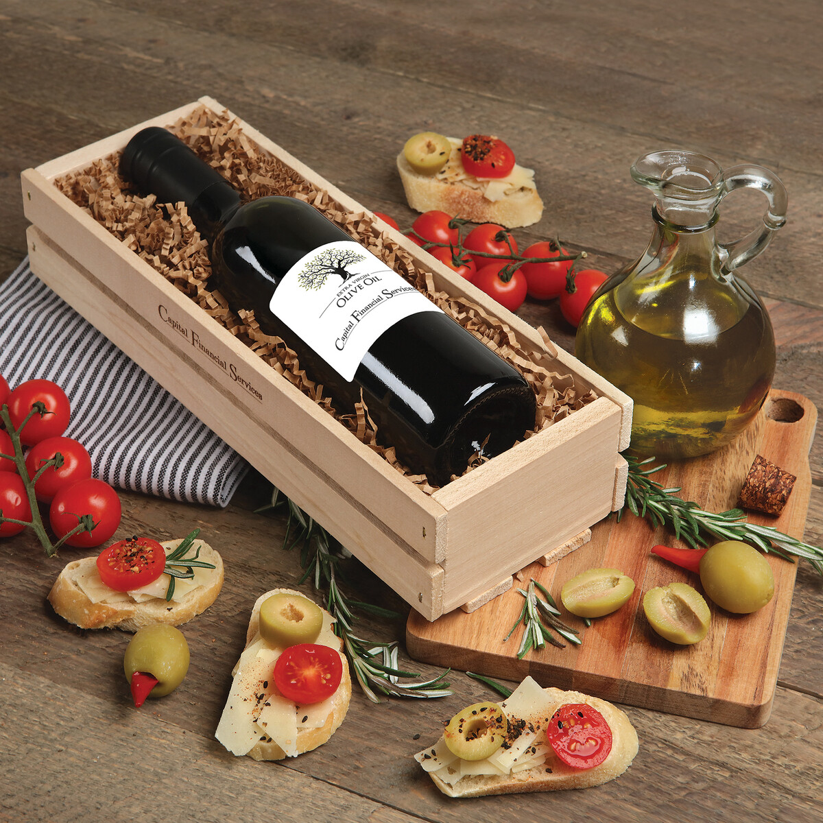 CRT3050_EVOO Crate_Maple Ridge Farms
